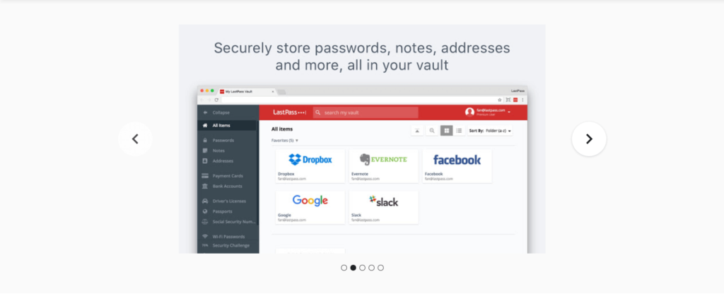 Last pass chrome extension - password manager tool